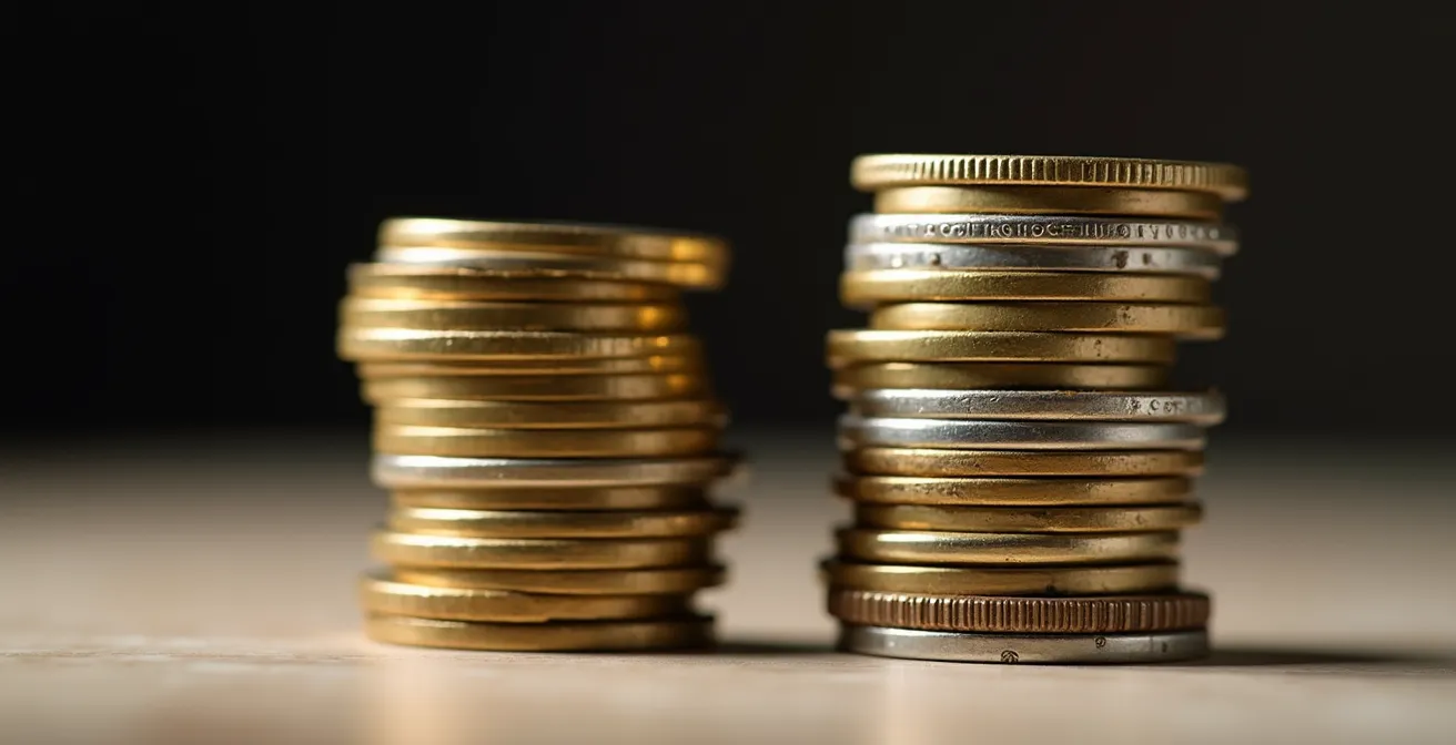 Visualisation de l'impact des frais de gestion sur l'épargne retraite au fil du temps